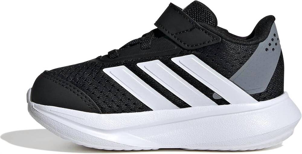 NEW ADIDAS kids duramo el shoes in core black / cloud white / core black